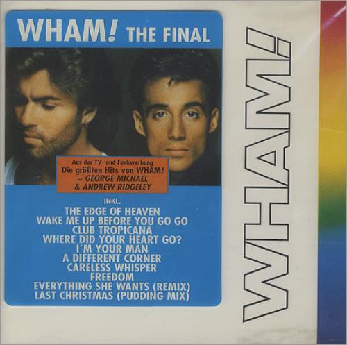 Wham The Final Germany Cd Album CD88681 The Final Wham